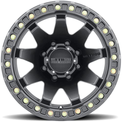 17x9 Method MR108 8x170-44mm Matte Black Wheel Rim 17" Inch MR10879087544B