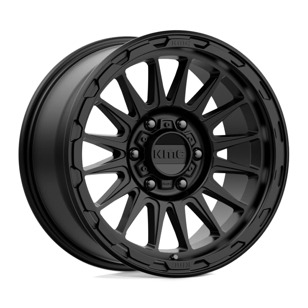 Satin Black KMC IMPACT Wheel (0 x 0. inches /6 x 139 mm, 18 mm Offset)