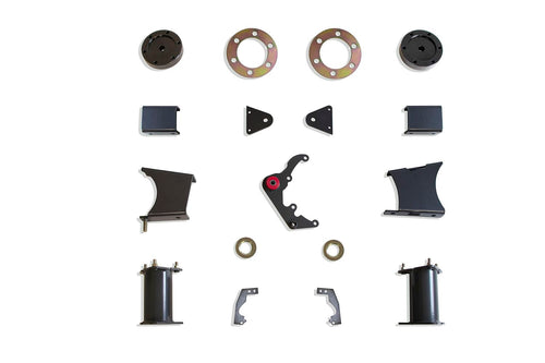 Part# 941570-5 MAX TRAC SUSPENSION'S is A Box KIT (Box 3) Including DIFF Drop Brackets, SWAY BAR Brackets, STRUT SPACERS, AXLE SPACERS, Brake LINE Brackets, & Hardware