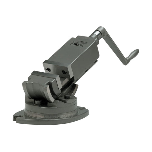 Wilton 2-Axis Super Precision Milling Vise, 5" Jaw Width, 2" Jaw Depth, 5" Jaw Opening (AMV/SP-125)