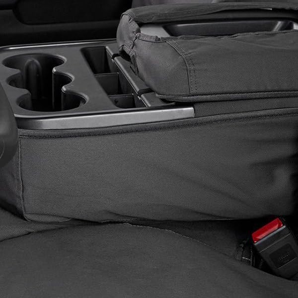 Charcoal Polycotton Seat Saver Custom Seat Covers