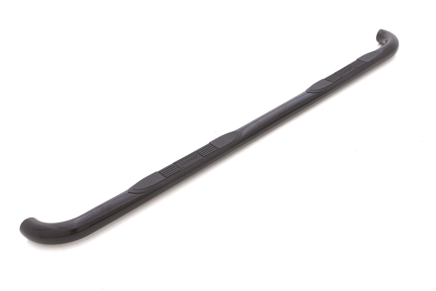 Lund 23082178 3" Round Black Steel Bent Nerf Bars for 2005-2018 Nissan Frontier Crew Cab