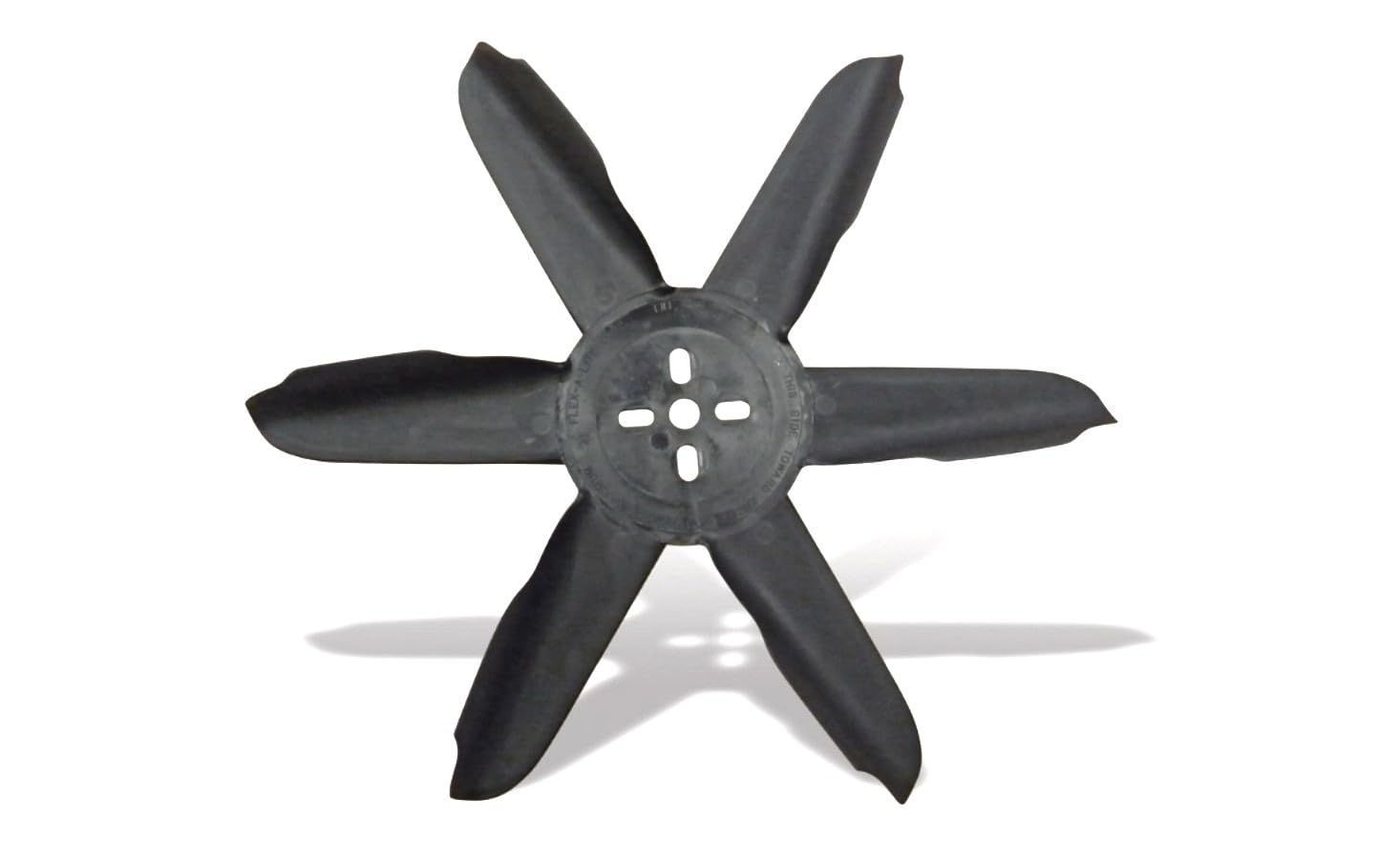 17" Flex-a-lite Black Nylon Belt Driven Fan