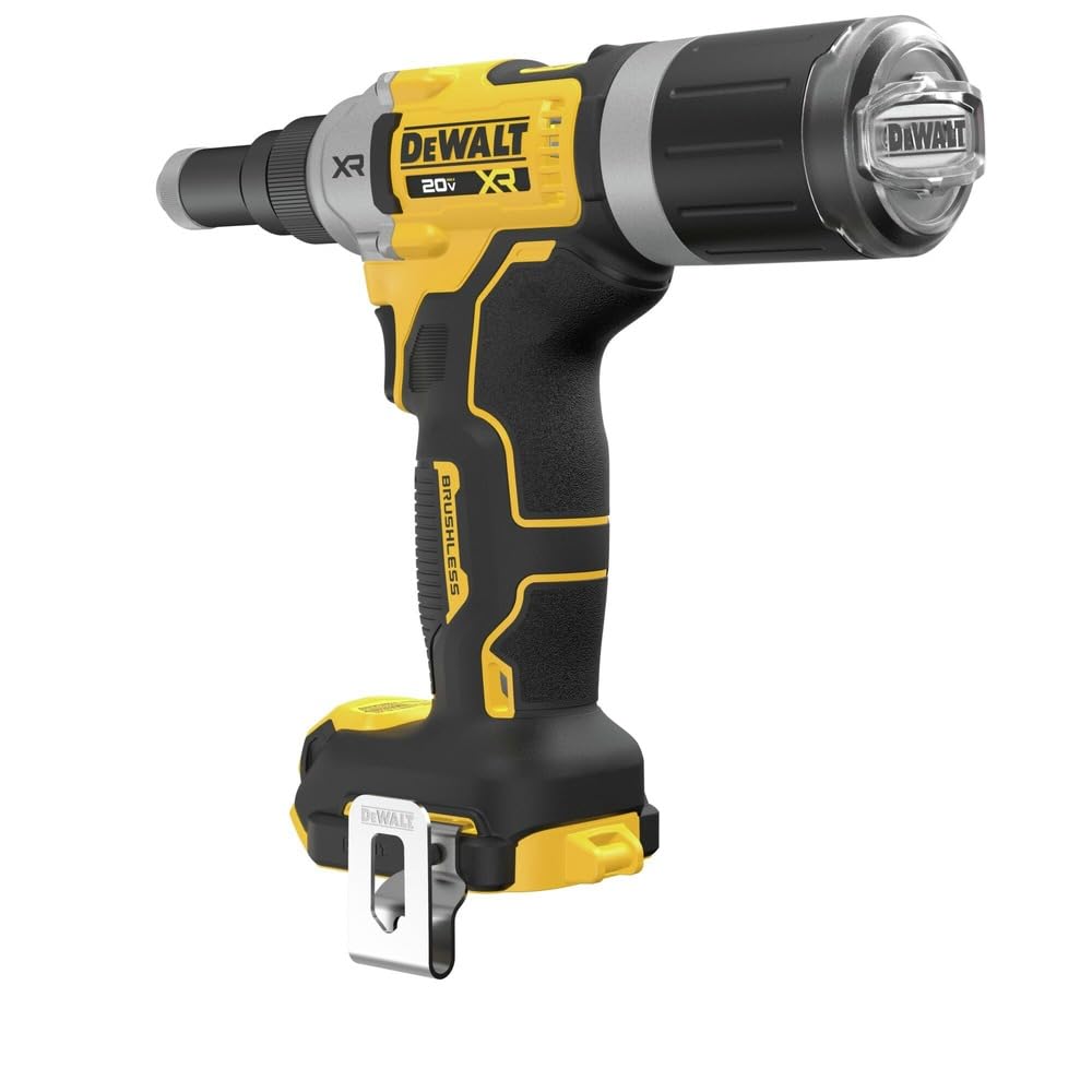 20V MAX XR DEWALT Cordless Rivet Tool, 1/4", Bare Tool Only (DCF414B)