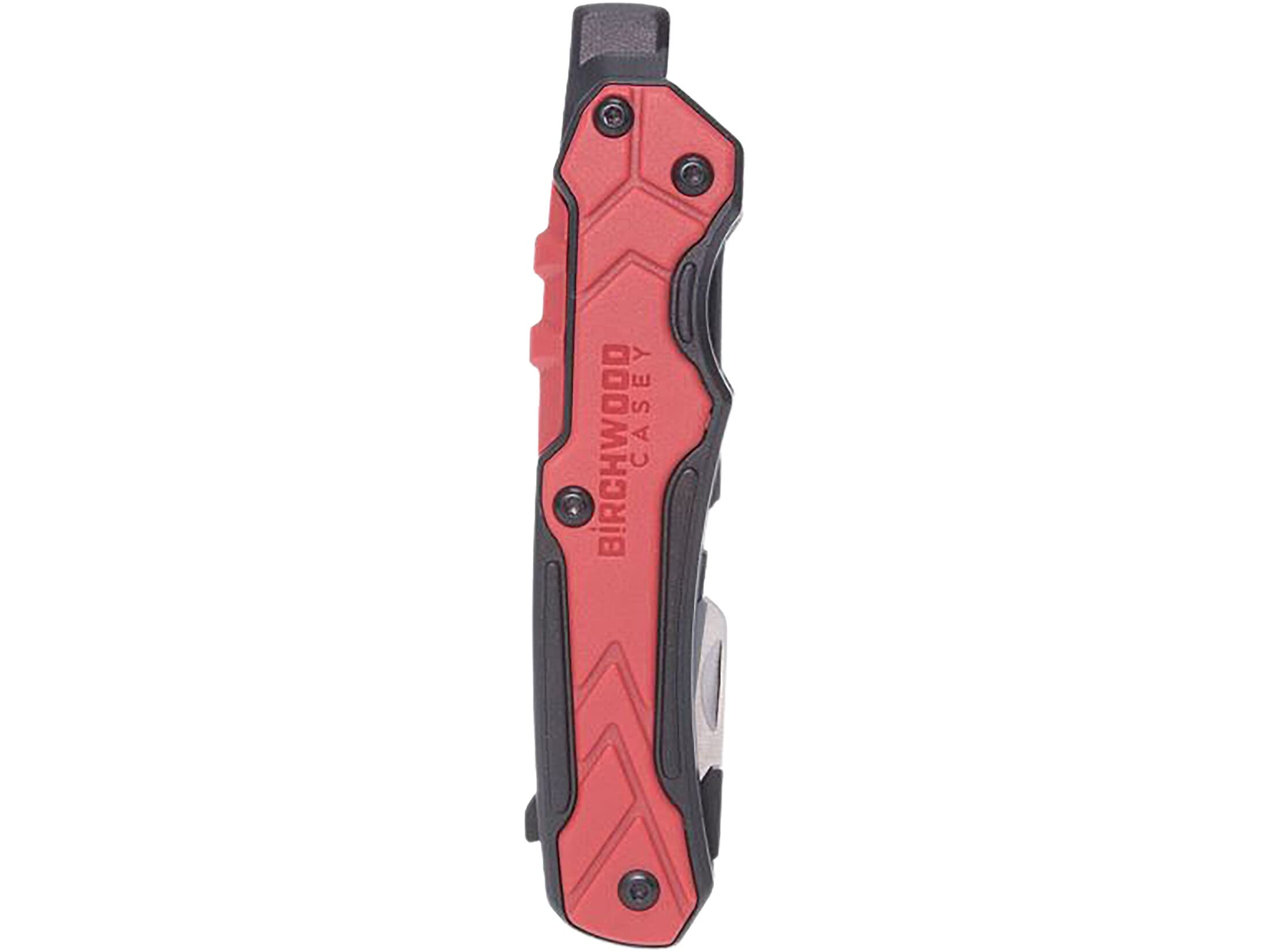 Birchwood Casey Multi-Tool Universal Gun | Durable Versatile Compact Portable Gunsmithing 14-in-1 Tool | Bits, Bit Driver, Multiple Wrenches, Knife & Pin Punch Included