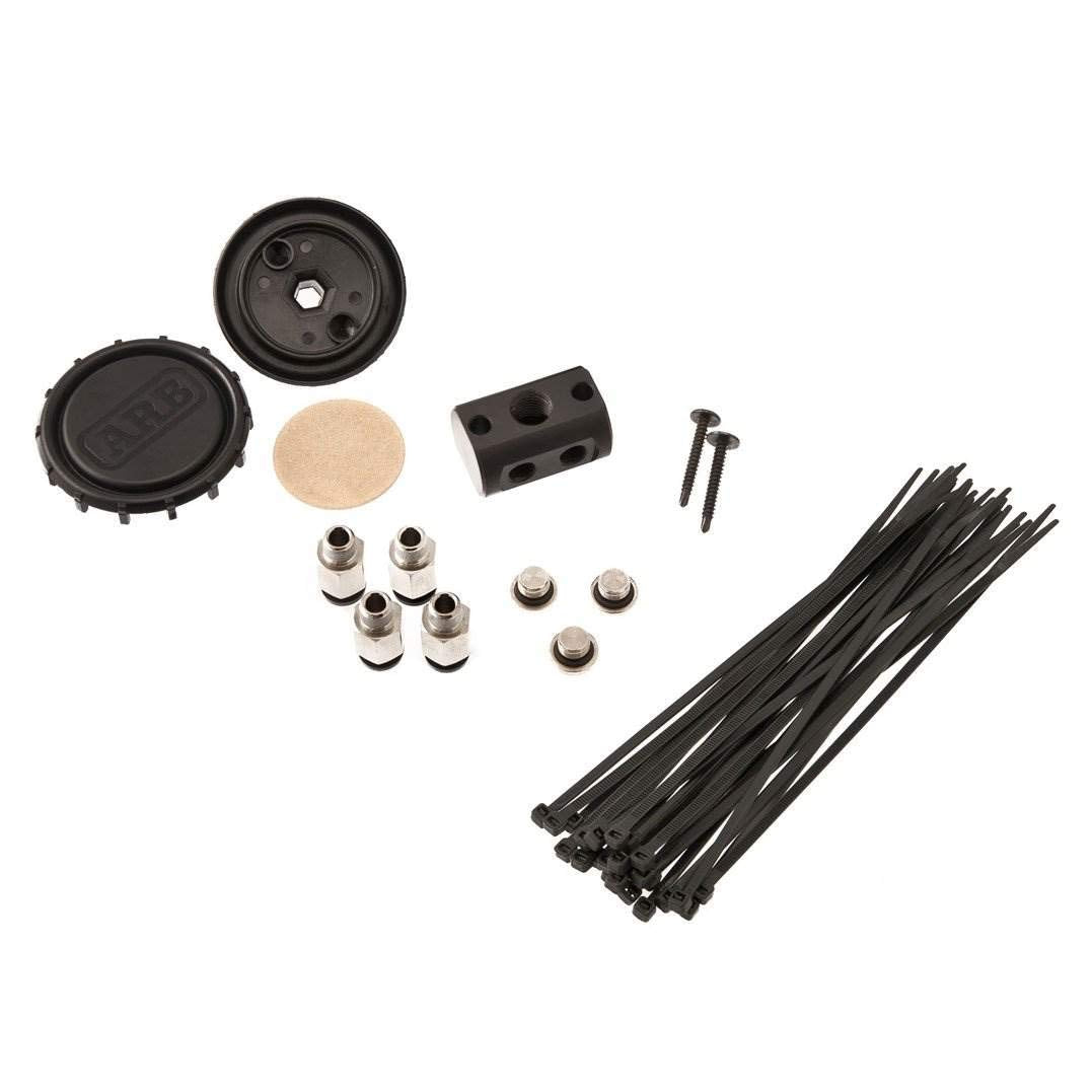 ARB Differential Breather KIT 170112 Vent The air Pressure in drivetrain Assemblies Such as The differentials, Transmission and Transfer case.