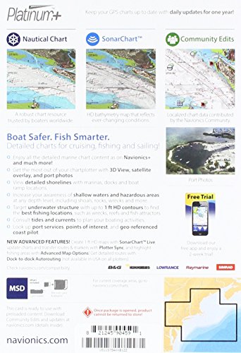Navionics SD Platinum+ 904 US Ne & Canyons Nautical Chart on SD/Micro-SD Card - MSD/904P+