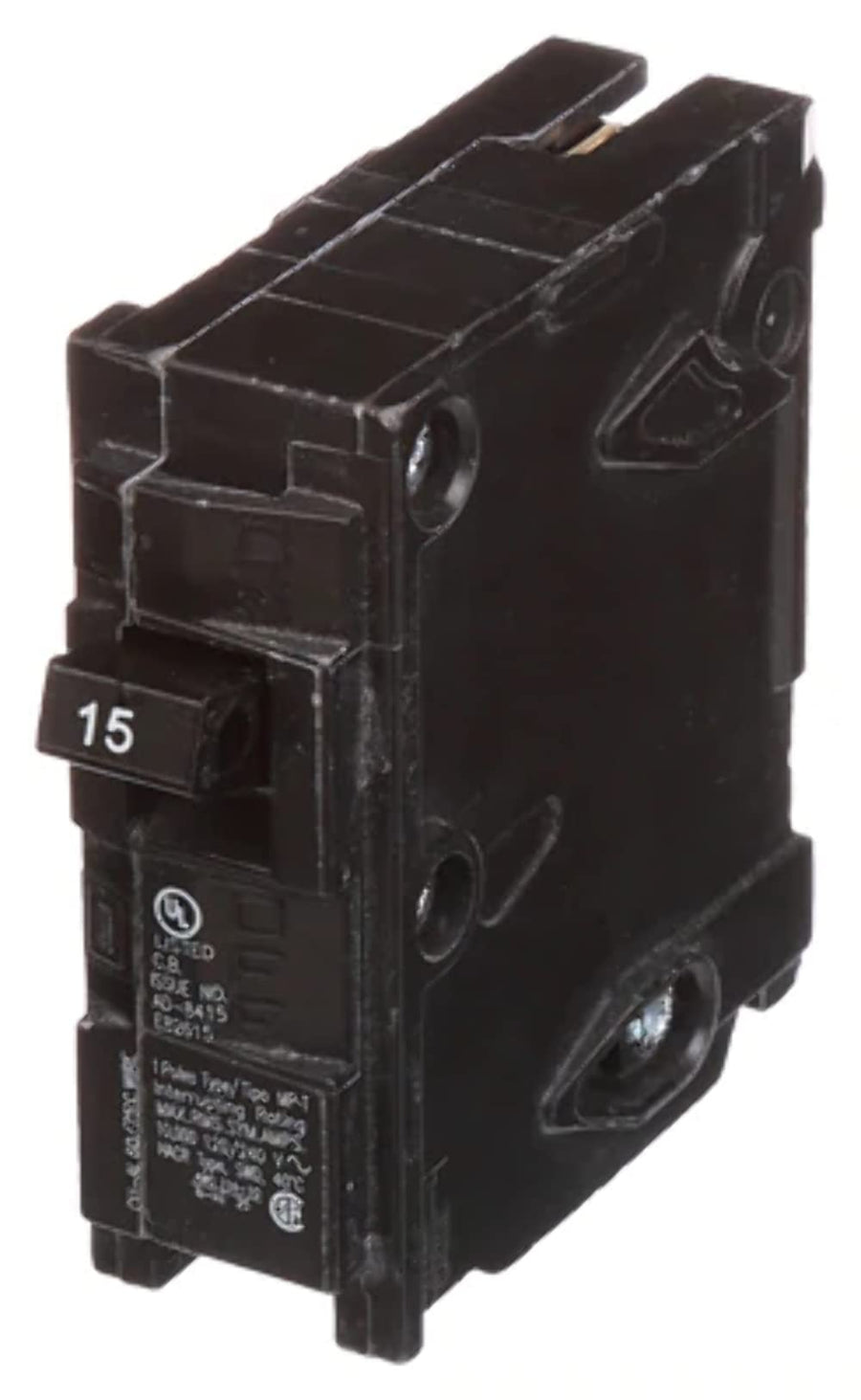 15-Amp QP Single Pole Type Circuit Breaker Q115