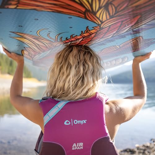 Onyx Breeze Air Span Life Jacket, Purple, XS/SM