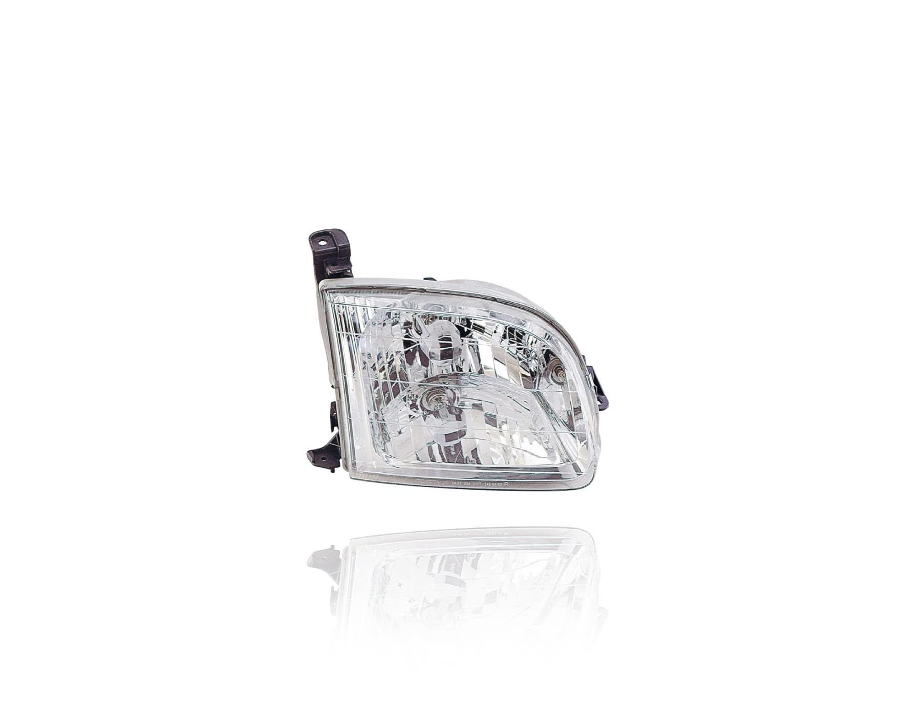 Eagle Eyes Passenger TY687-B001R Headlamp Assy Fits Toyota Tundra, Clear