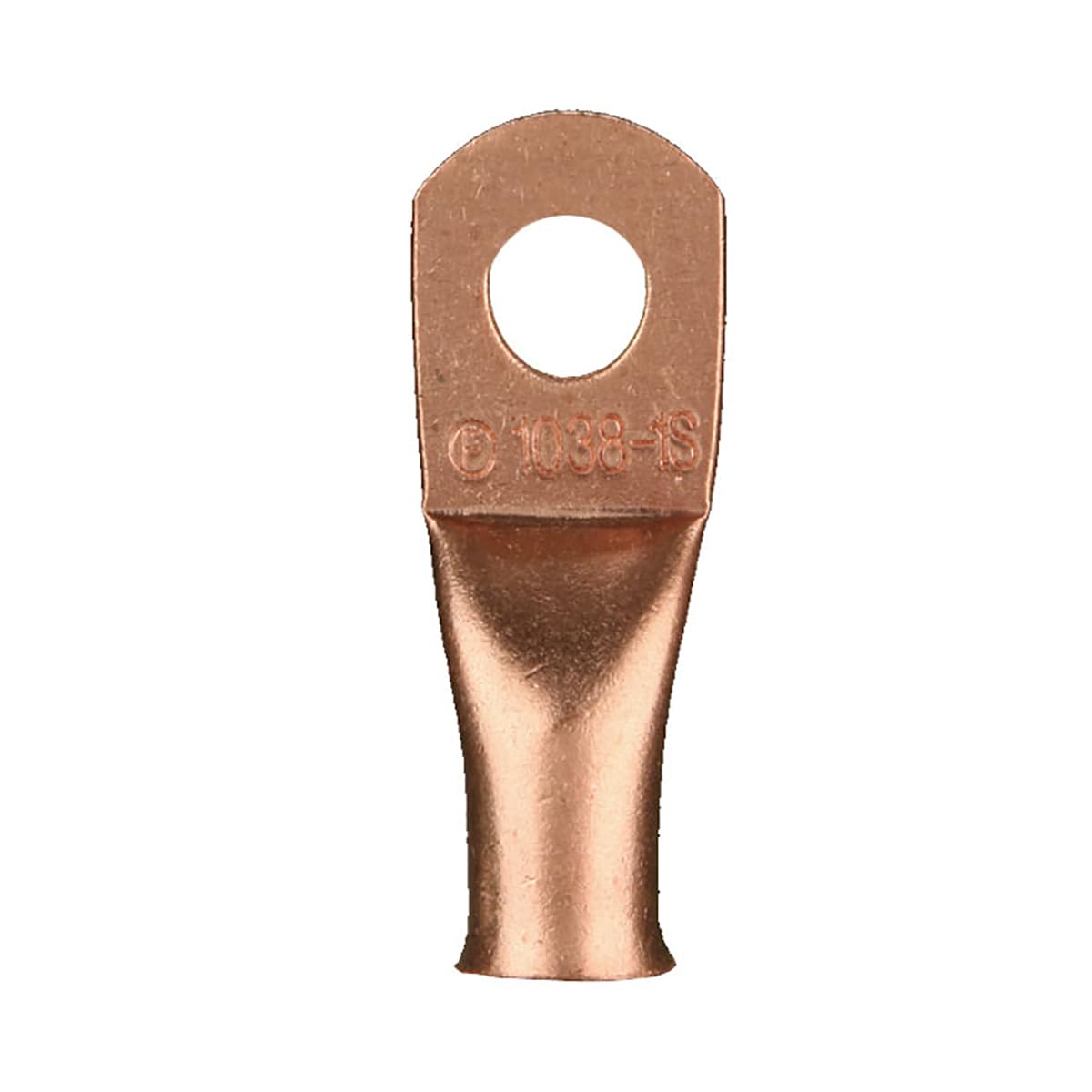 Copper Ring Terminal Install Bay 4 Gauge #516 25 Pack - CUR4516