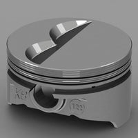 KB Performance KB122.040-7cc Flat Top Piston Set for Small Block Chevrolet