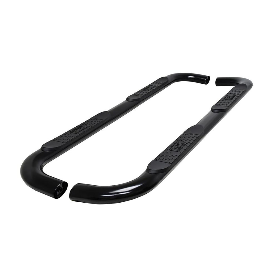 Platinum 4 Oval Nerf Bars Westin fits 2019-2025 Silverado Sierra 1500 Double Cab (Exc 2019 Silverado LD/Sierra 1500 Limited) Black Pair