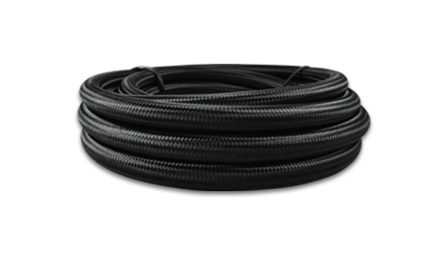 Hose, Vibrant Power 18990, PTFE Lined, Braided Nylon, -10 AN, 0.51" Hose ID, 5 foot Length, each