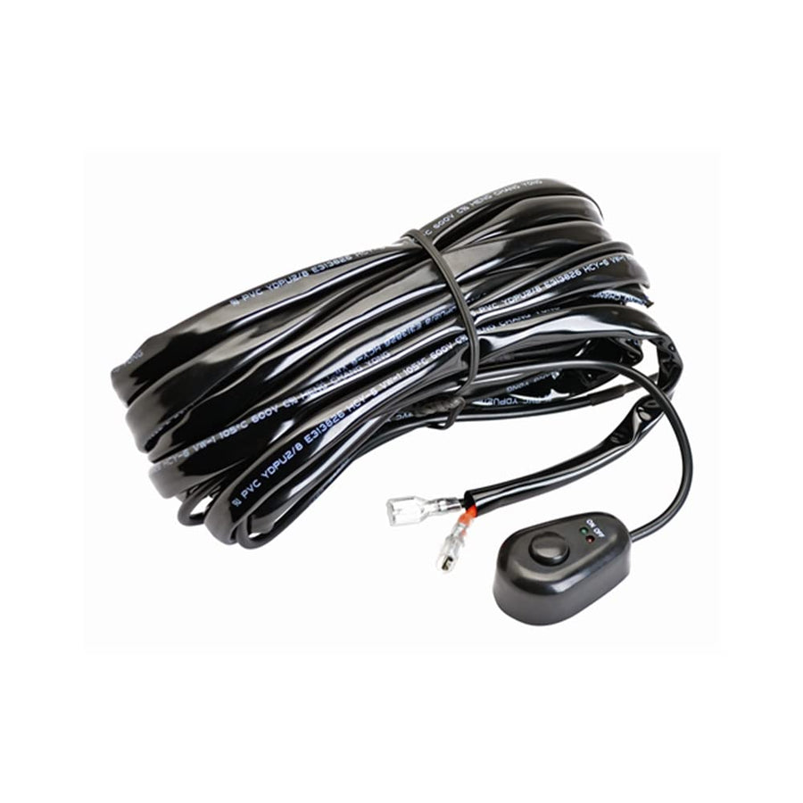 Light Bar Wiring Harness Kit CYCLOPS for Off-Road Vehicles & Cars | Durable Universal Wiring Harness with Switch for LED Light Bars