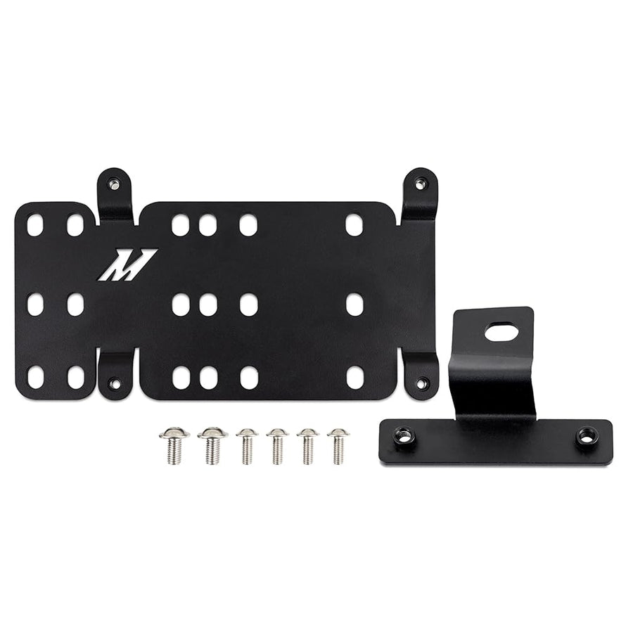 Mishimoto Relocation Kit License Plate, Compatible with Ford Bronco, 2022+ with a Capable Bumper