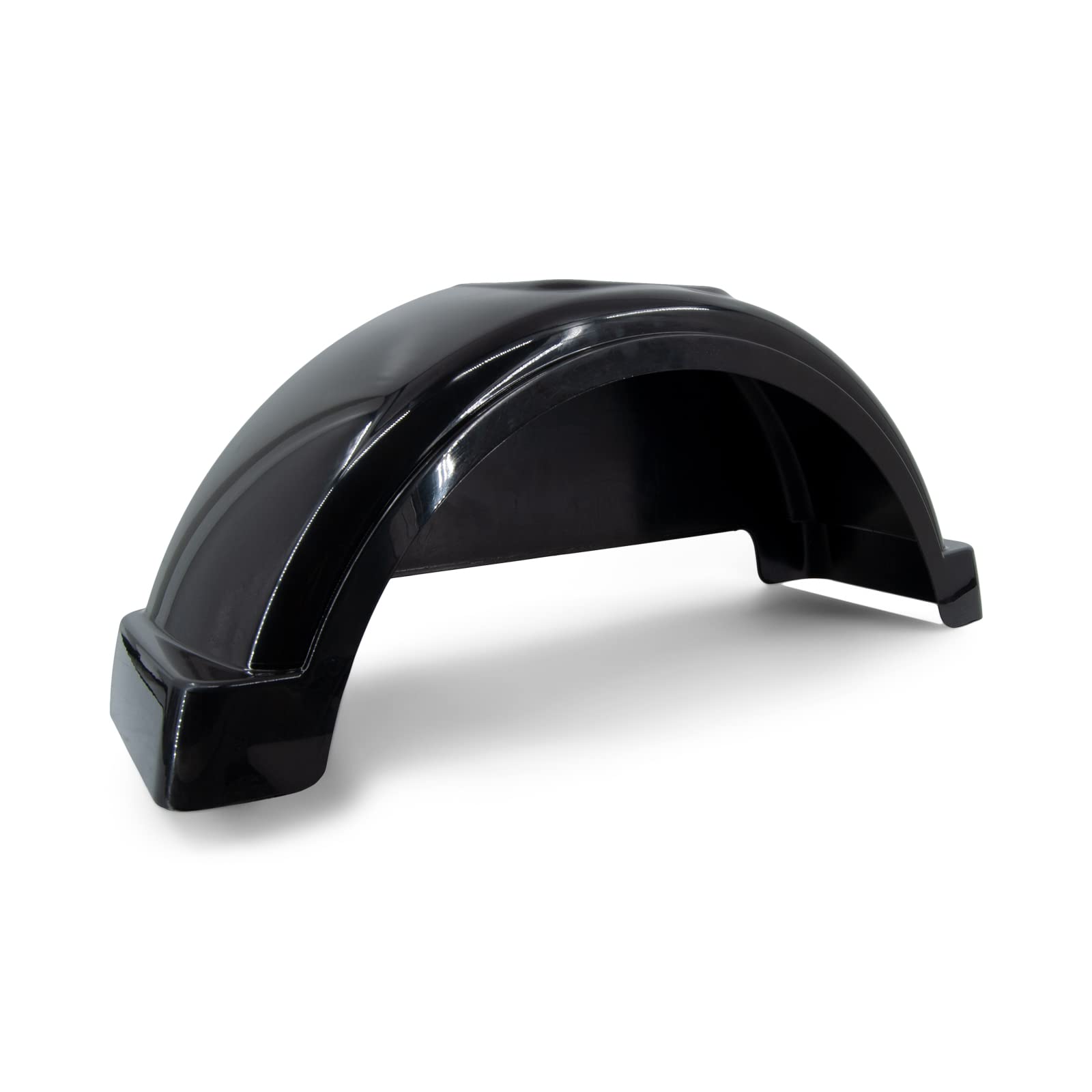Fulton Plastic Trailer Fenders, 13-Inch Tire Size, Black #008553