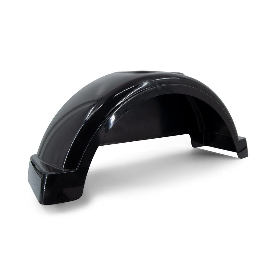 Fulton Plastic Trailer Fenders, 13-Inch Tire Size, Black #008553
