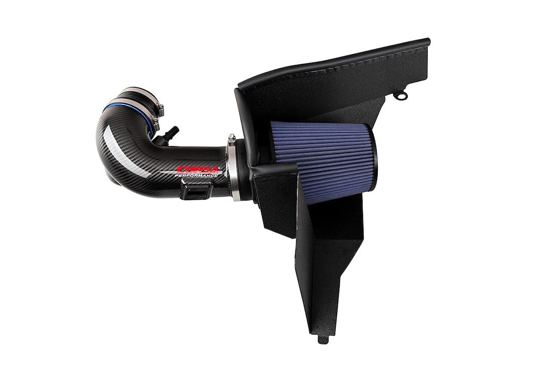 Forged Black / Carbon Fiber Air Intake | 2018-2023 Ford Mustang GT 5.0L V8 (44006)