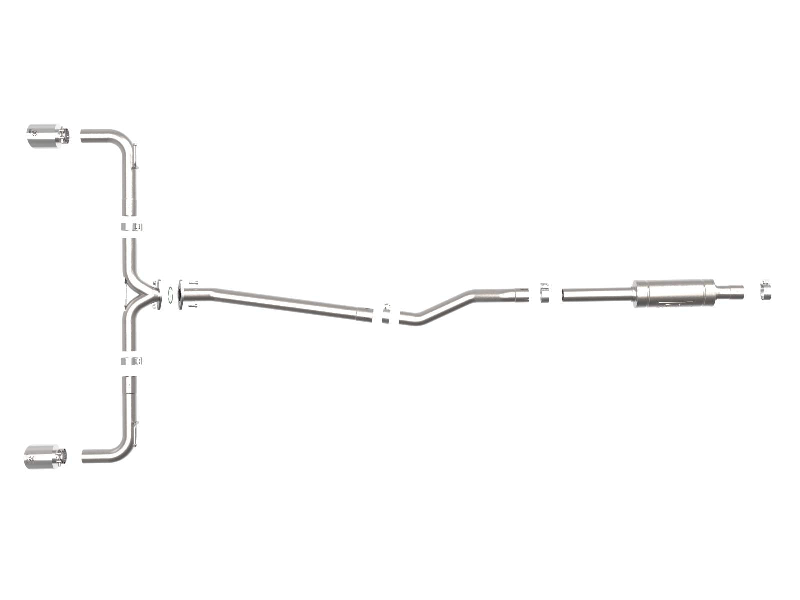 Takeda aFe Power 49-37015-P Cat-Back Exhaust System for Mazda 3
