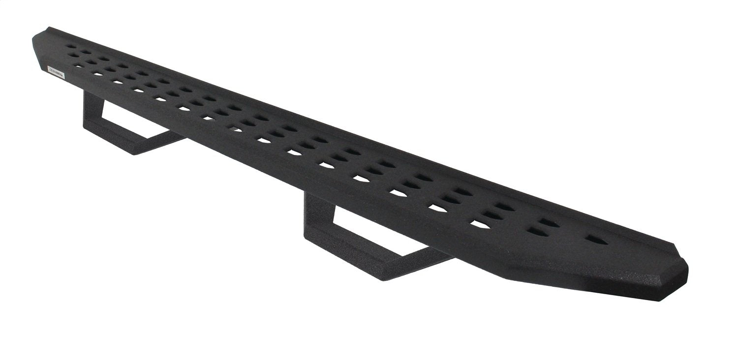 Go Rhino Running Boards RB20, Mounting Brackets, & 1 Pair of Drop Steps | Galvanized Steel, Textured Black | 6949264810PC | Fits 2007-2018 Jeep Wrangler JK, 2-Door