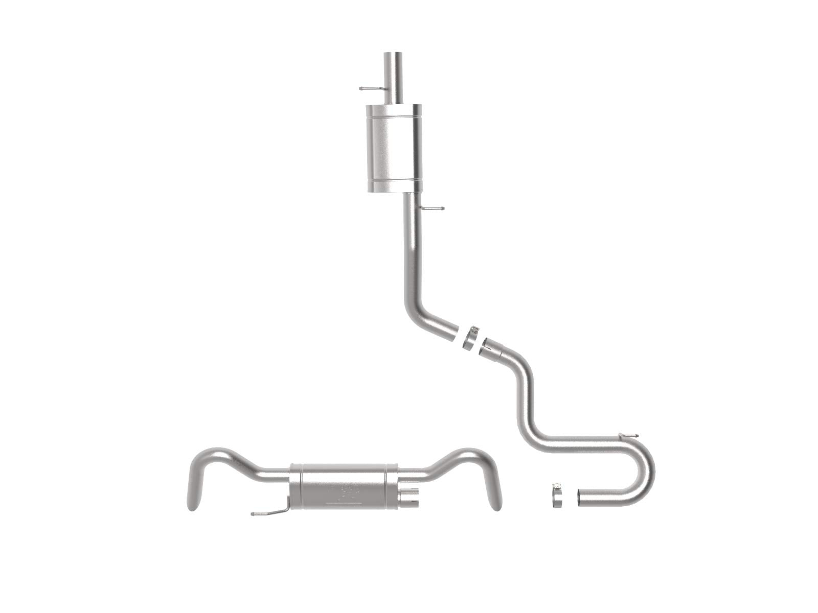 MACH Force-Xp aFe Power 49-36426 304 Stainless Steel Cat-Back Exhaust System