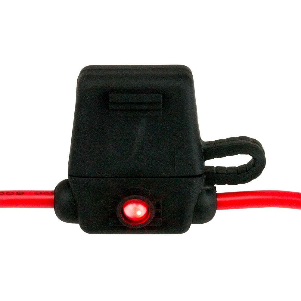 Sea-Dog Inline LED Fuse Holder ATO/ATC Style - Up to 30A