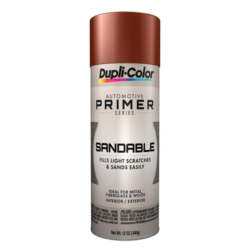 Red Oxide Dupli-Color DAP1694 General Purpose Sandable Primer - 12 oz.