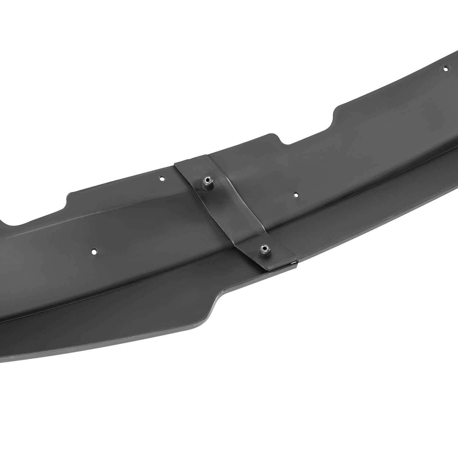 Matte Black Spec-D Tuning Front Bumper Lip Spoiler Splitter Kit 3PC Compatible with 2011-2014 Dodge Charger