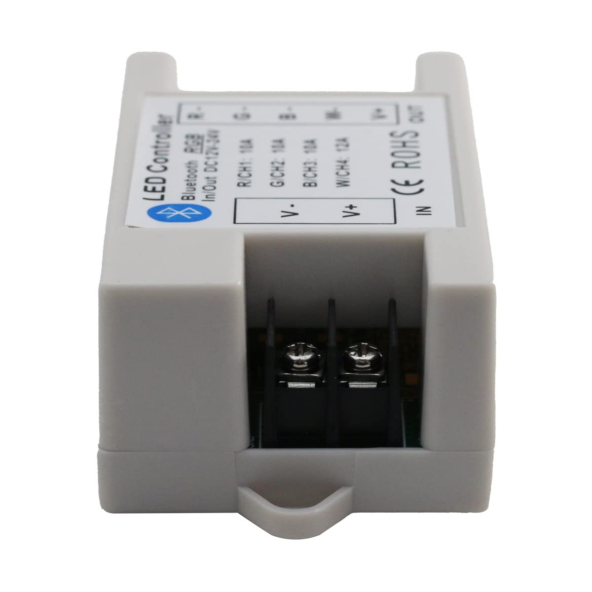 Interior Accent Light Race Sport Lighting Fit 12-Volt Controller Bluetooth RGB Multi-Color Controller 5-24V 30-Amps Remote or App Control RSBHT02