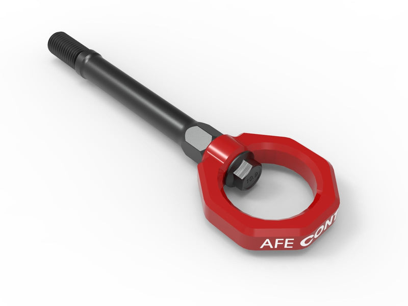Chevrolet Corvette (C8) aFe Control Front Tow Hook Red 20-24 V8-6.2L