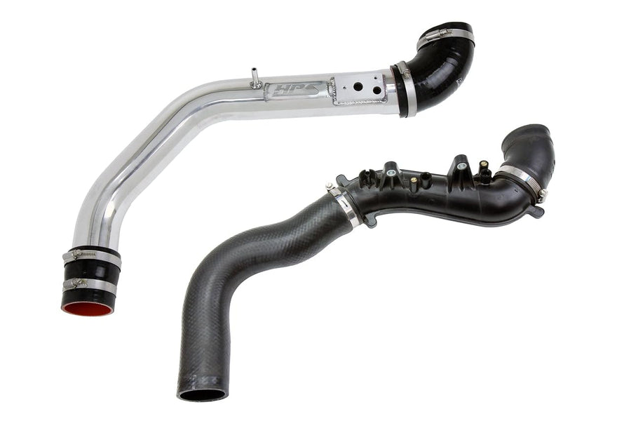 HPS Performance 2.5" Red Intercooler Cold Side Charge Pipe Compatible for 2018-2021 Honda Accord 2019-2024 Acura RDX 2.0L Turbo, 17-124R