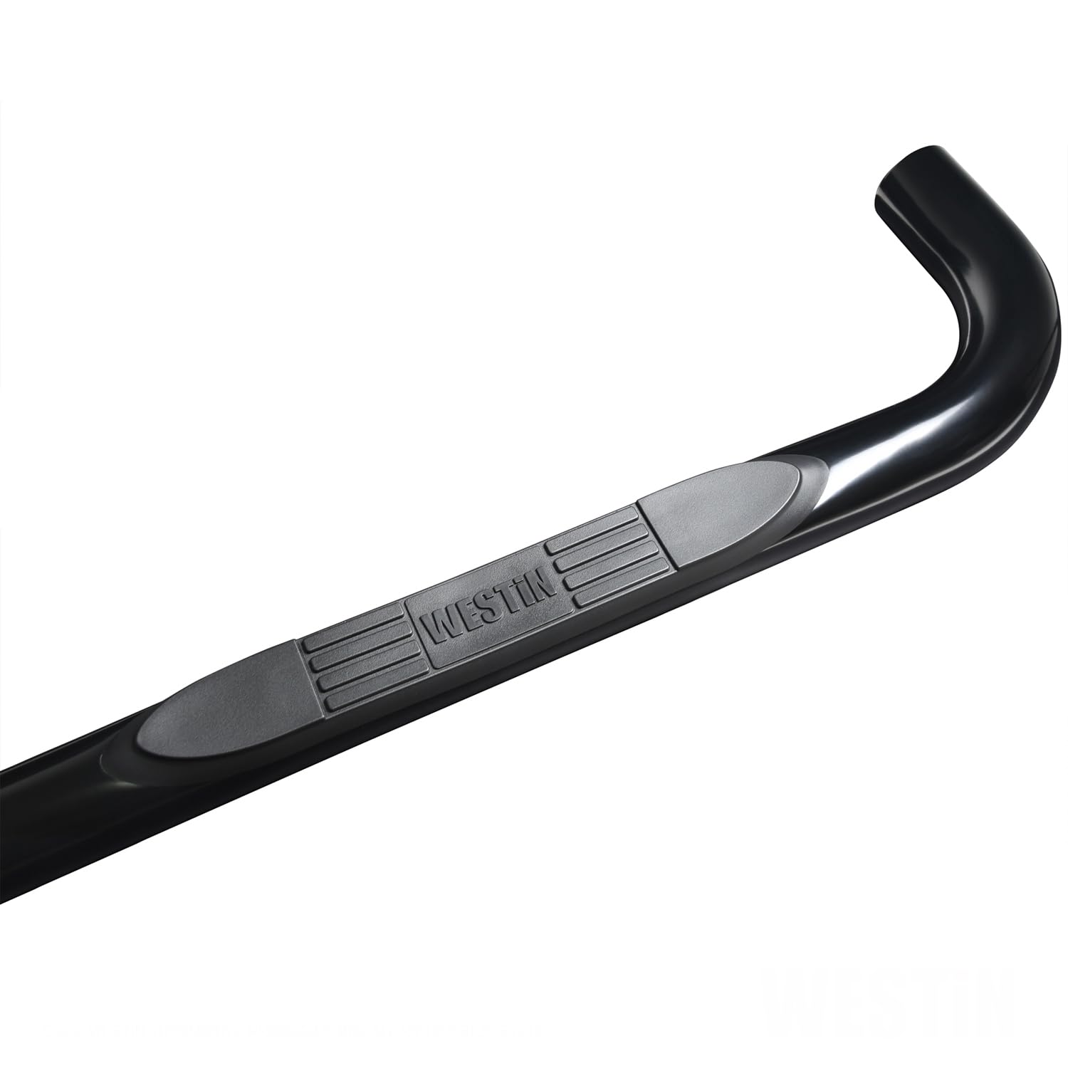 Westin E-Series 23-4115 3 Round Nerf Bars fits 2019-2025 Silverado Sierra 1500 Standard Cab Black Pair