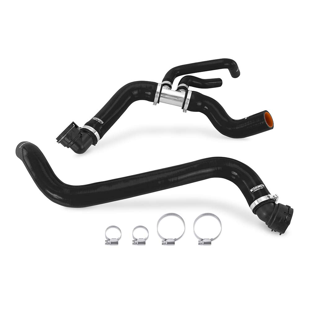 Mishimoto Silicone Radiator Hose Kit MMHOSE-F50-15BK, Compatible With 2015-2017 Ford F-150 5.0L V8, Black