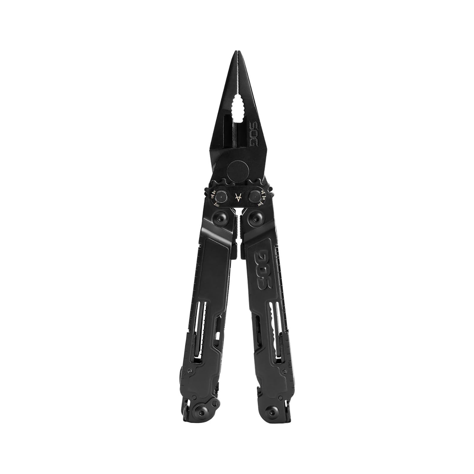 SOG One-Handed PowerAccess Lightweight Daily Pocketable Stainless Steel Multi-Tool for Backcountry| 18 Tools, Black