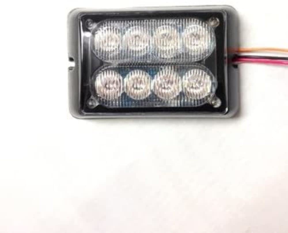 Amber Custer STR8A 8 LED w/ 15 Flash Patterns