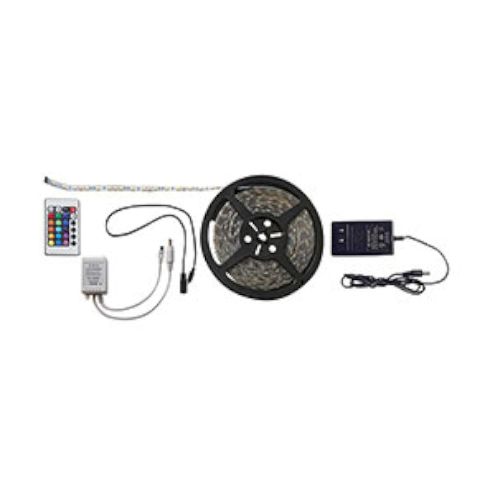 52687-RF Diamond Group Red/Green/Blue 6' LED Strip Light Kit with RF Remote
