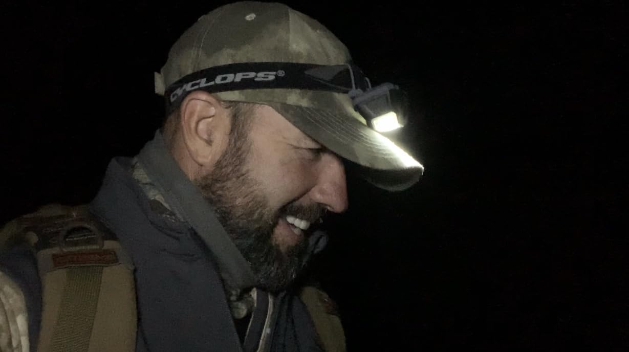HL250 Cyclops Conductive Touch Headlamp | Tactical Durable Lightweight Compact Adjustable Headband 3 Light Modes Bright 3 Color LED 250 Lumen Head Flashlight | AAA Batteries Included