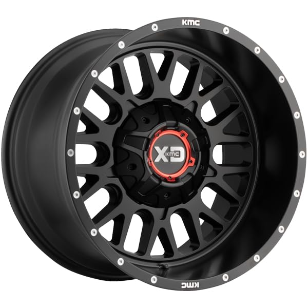 20x9 XD842 SNARE, Bolt Pattern: 8x6.5/, Offset: 18, SATIN BLACK, set of 1