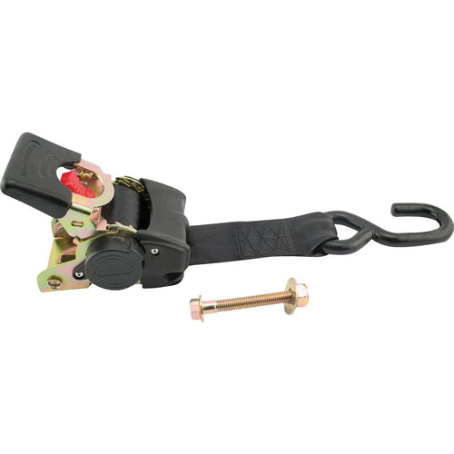 Pro Series Erickson 34423 2" x 5.5' Bolt-On Retractable Ratcheting Tie-Down Strap, (Pack of 2)