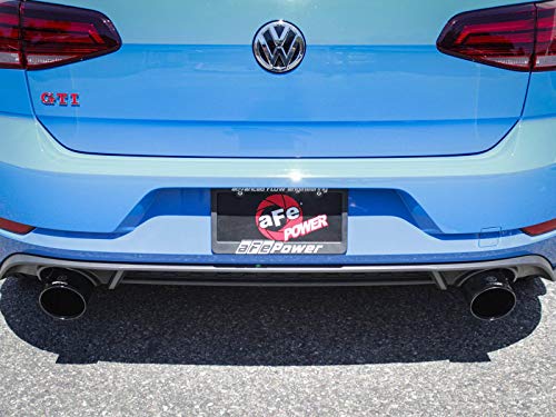 Performance Exhaust System aFe Power-49-36421-B, AxleBack, Black Tips