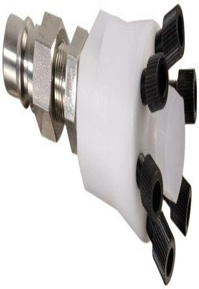 HPLC Poly Manifold Justrite 28177 with Stainless Quick Disconnect, for Quick-Disconnect Safety Disposal Cans