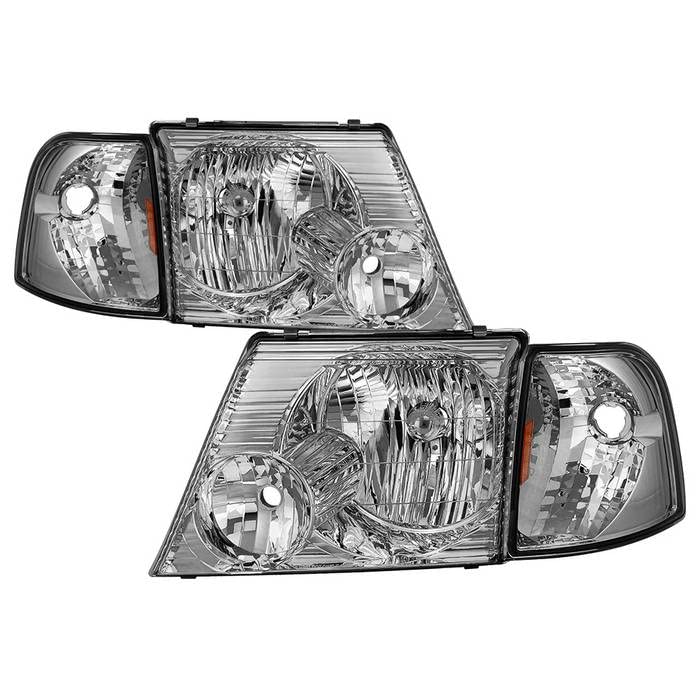 OEM Style Xtune Headlights (HD-JH-FEXP02-SET-C) (OE)
