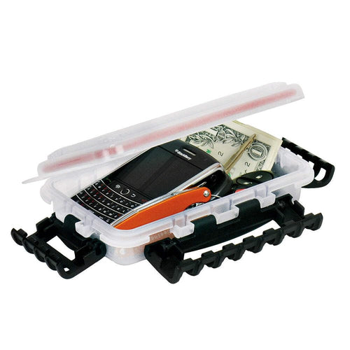 Guide Plano Molding 344010 7.38 x 4.5 x 1.75 in. Waterproof Stowaway with O-Ring Seal Box44; Clear - Pack of 2