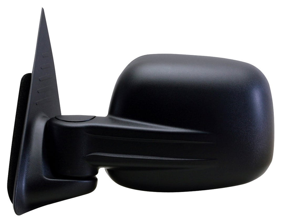 Driver Side Fit Mirror for Jeep Liberty, Black, Foldaway, Manual