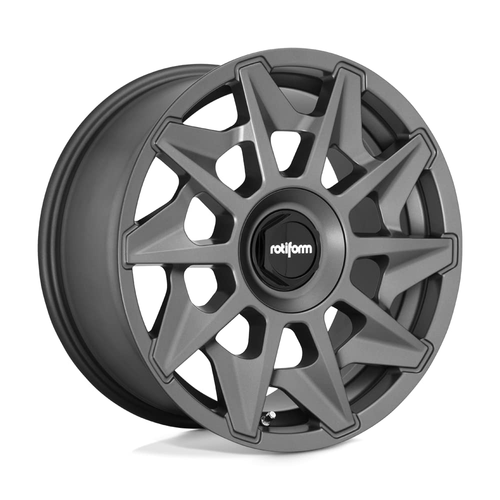 18x8.5 Rotiform cvt 5x112 45et 66.56mm matte anthracite wheel