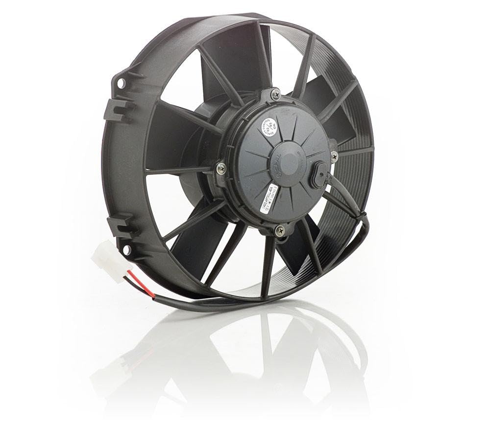 75061 Be Cool Euro-Black 9" High-Torque Electric Puller Fan