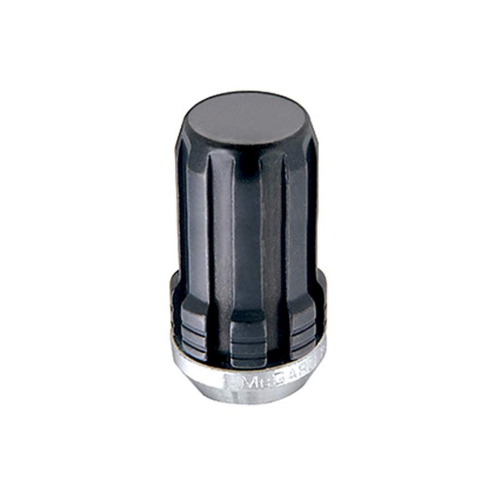 McGard SplineDrive 65001BK Black (1/2" - 20 Thread Size) Cone Seat Lug Nut, (Box of 50),Chrome