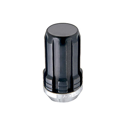 McGard SplineDrive 65001BK Black (1/2" - 20 Thread Size) Cone Seat Lug Nut, (Box of 50),Chrome