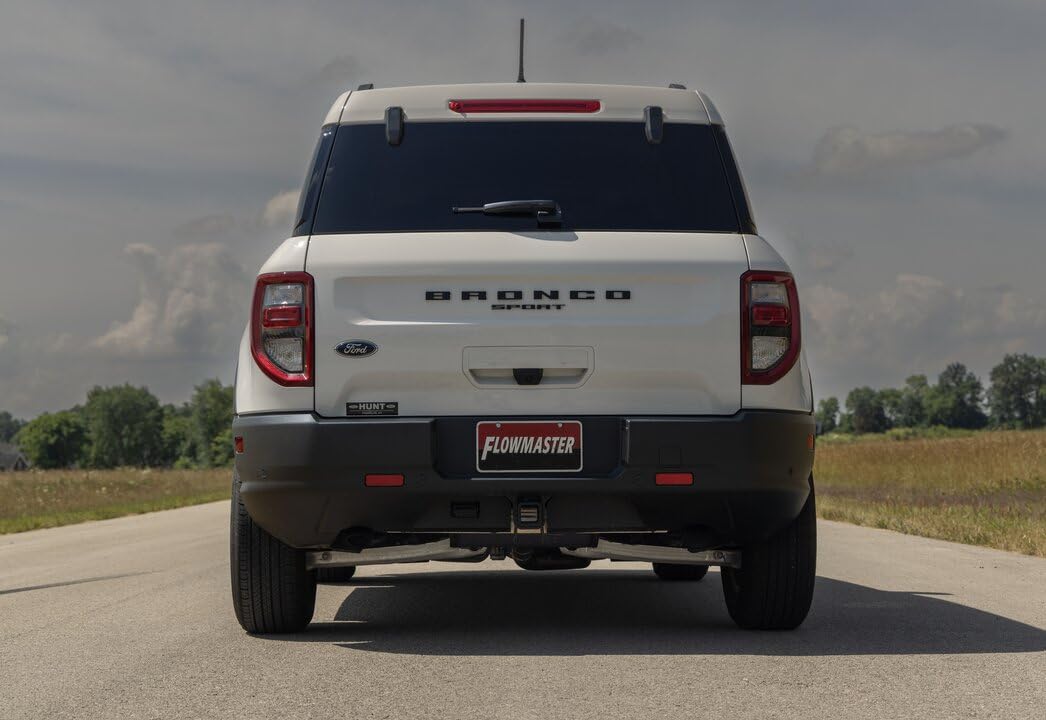 Flowmaster FlowFx 718154 Axle-Back Exhaust Stainless Dual Exit Black Tips